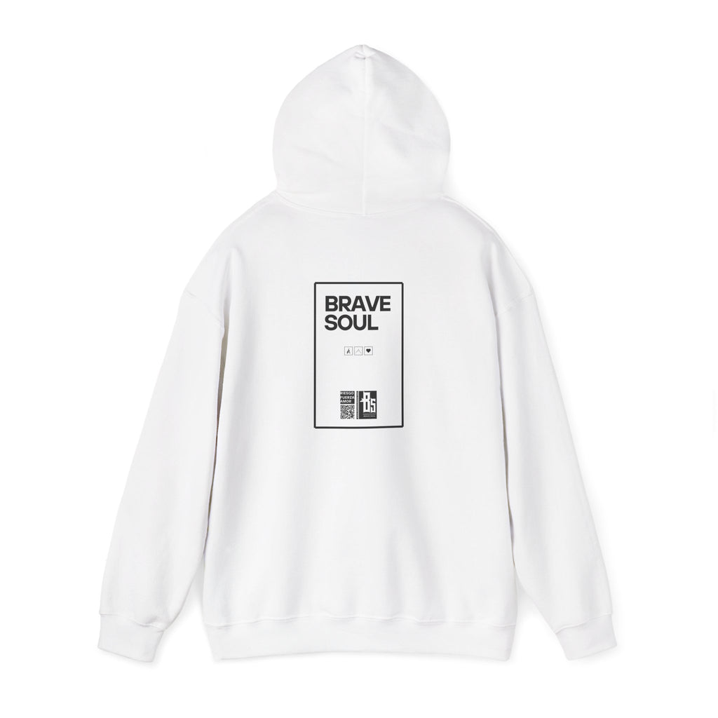 Brave Soul Inspirational Hoodie, Unisex Comfortable Sweatshirt, Motivational Gift for Friends, Self-Care Apparel, Perfect for Casual Wear