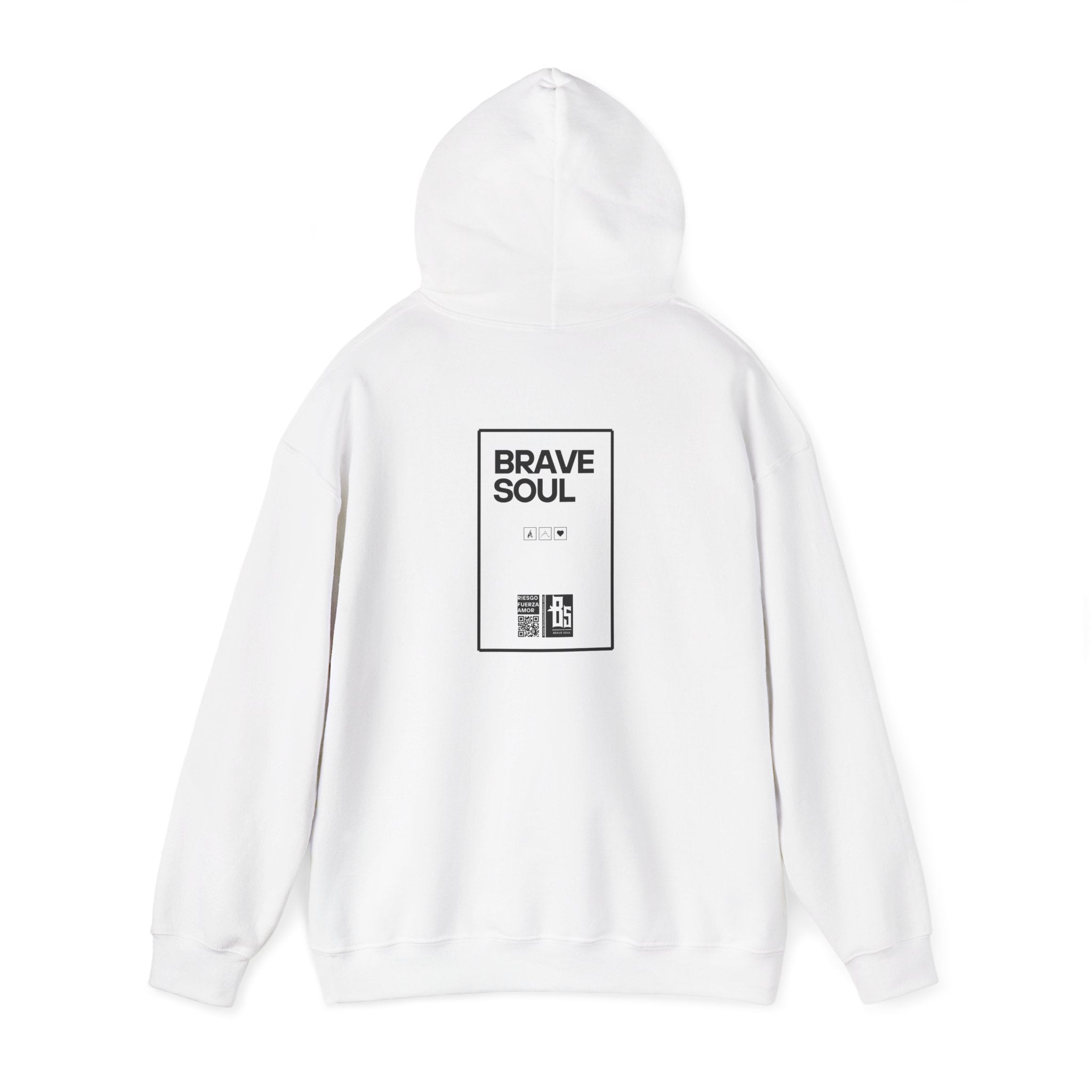 Brave Soul Inspirational Hoodie, Unisex Comfortable Sweatshirt, Motivational Gift for Friends, Self-Care Apparel, Perfect for Casual Wear