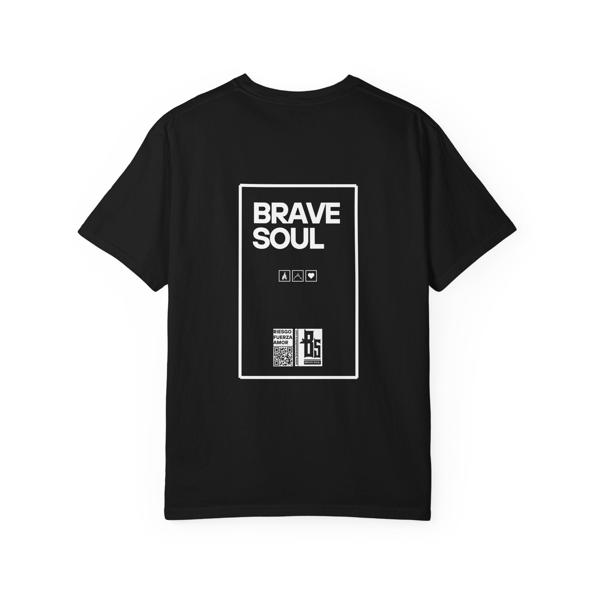 Brave Soul T-Shirt, Unisex Graphic Tee, Adventure Vibes, Trendy Black Shirt, Perfect Gift for Explorers, Everyday Casual Wear