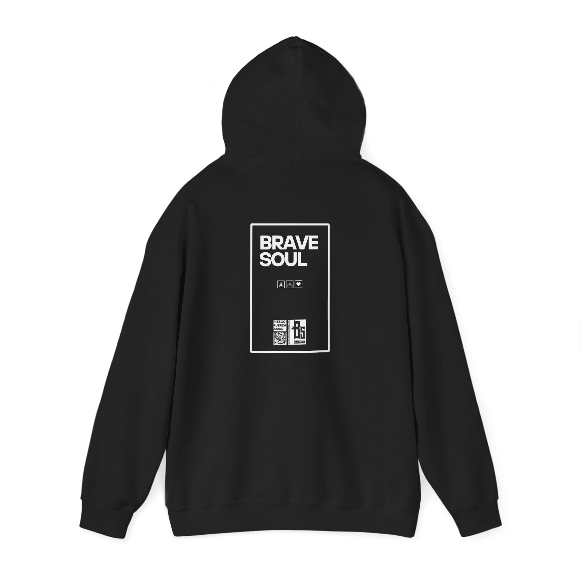 Brave Soul Inspirational Hoodie, Unisex Comfortable Sweatshirt, Motivational Gift for Friends, Self-Care Apparel, Perfect for Casual Wear
