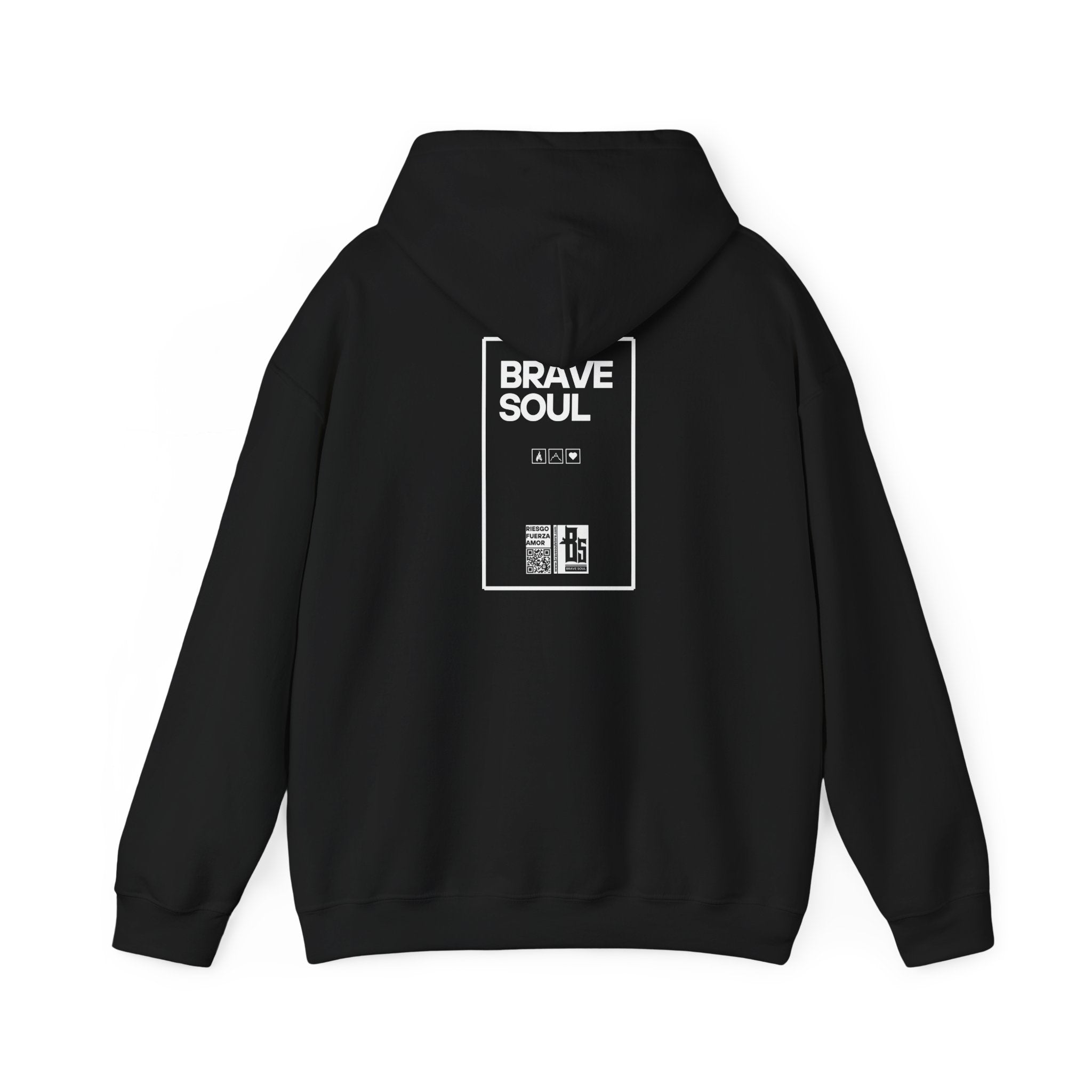Brave Soul Inspirational Hoodie, Unisex Comfortable Sweatshirt, Motivational Gift for Friends, Self-Care Apparel, Perfect for Casual Wear
